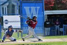 Baseball vs MIT  Wheaton College Baseball vs MIT in the  NEWMAC Championship game. - (Photo by Keith Nordstrom) : Wheaton, baseball, NEWMAC